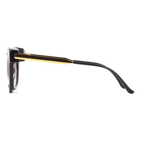 New THIERRY LASRY Black Square Sexxxy 101 Sunglasses Women - Picture 3 of 4